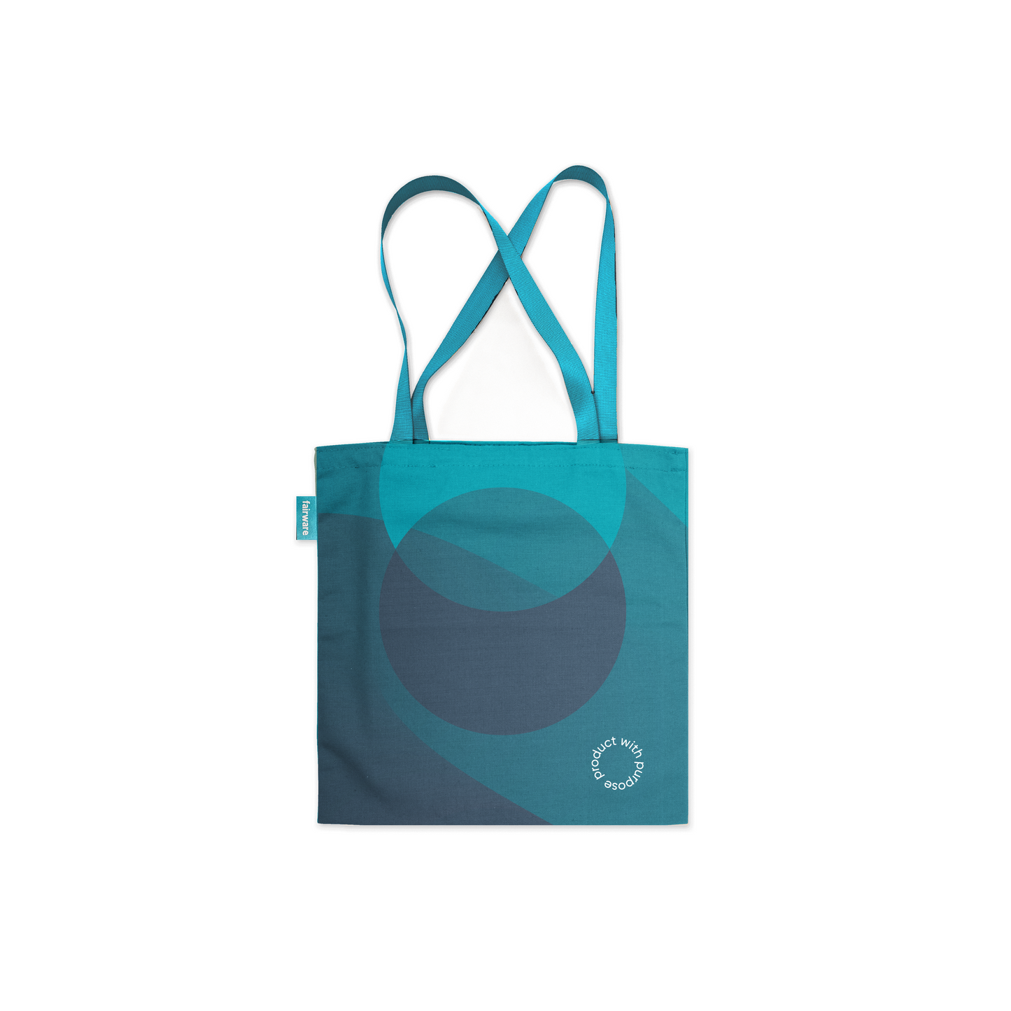 Fairware Teal Tote Bags - Pool Blue