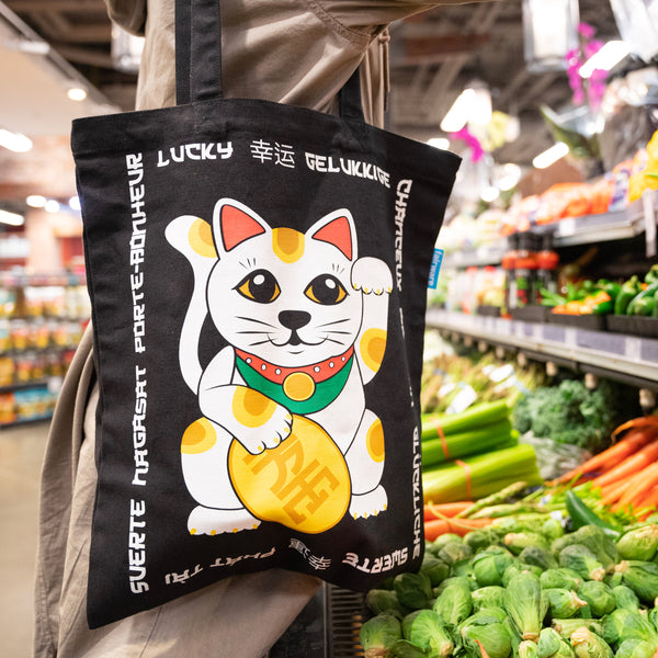 The Lucky Cat Tote Bag